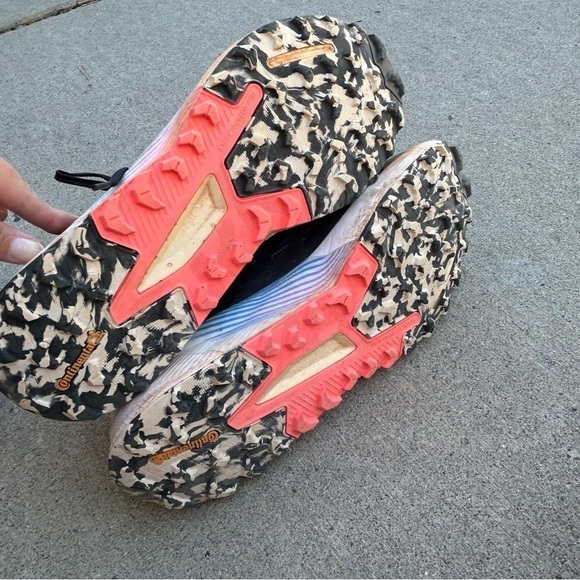 ADIDAS Terrex Agravic Flow 2 Black Blue Rush Turbo size 11 💙 - Picture 8 of 8